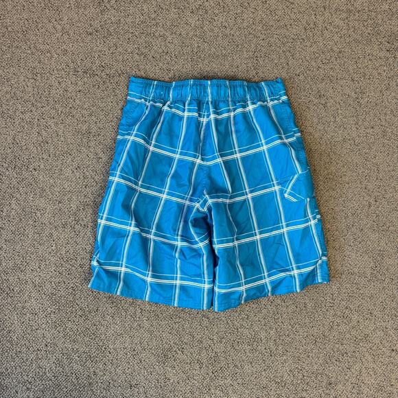 OP Ocean Pacific Plaid Board Swim Shorts US Men's M - Picture 3 of 5